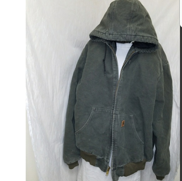 carhartt canvas hoodie